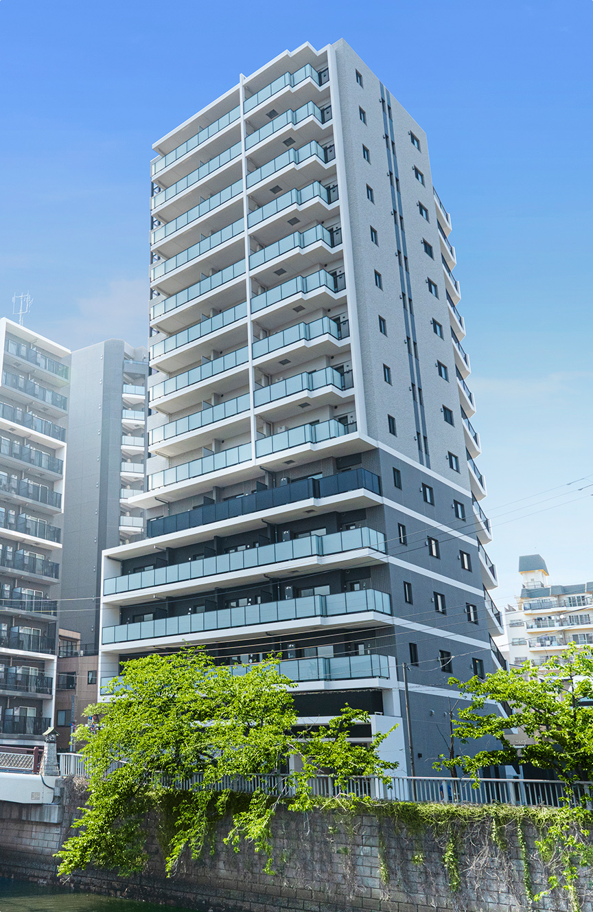 リビオ北品川リバーサイドテラス（2023年6⽉竣⼯）