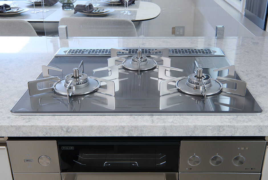 3口コンロ（プレミアム）